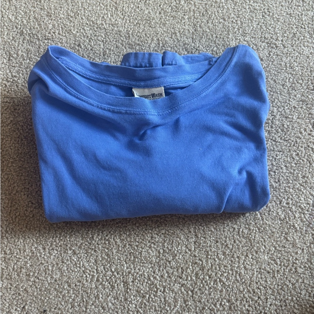 Blue Short Sleeve Men's Tee